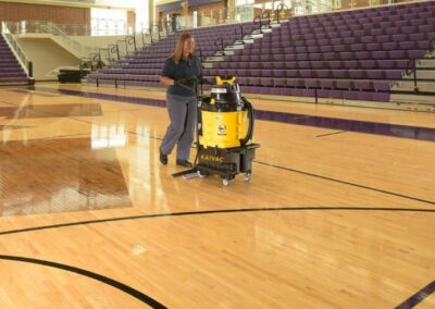Gym Floor Cleaning: How to Protect the Finish