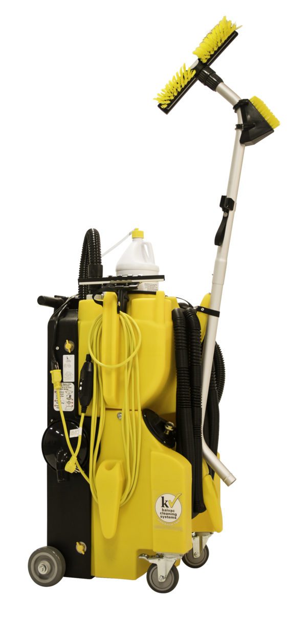 Portable No Touch Cleaning System For Restrooms Floors And Tile