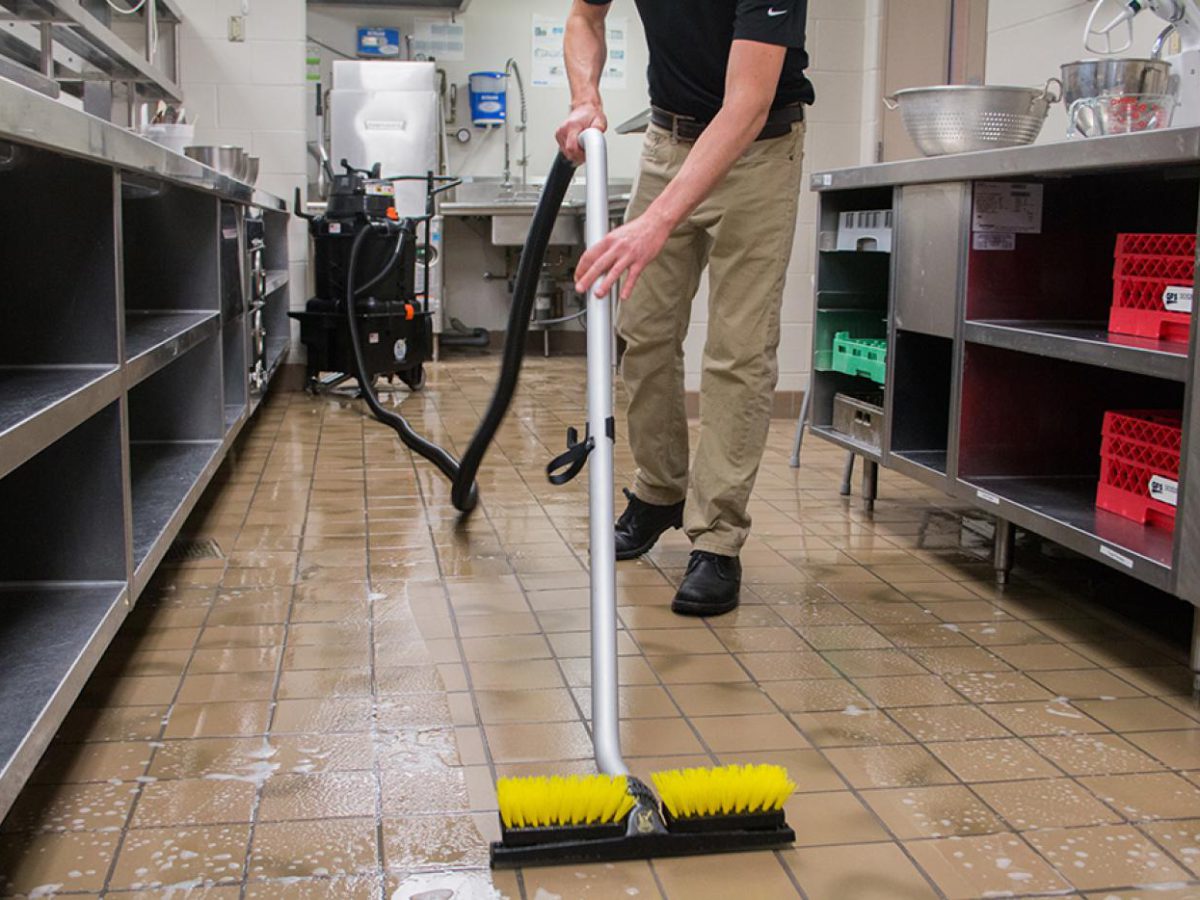 How to Clean Restaurant Kitchen Floor 