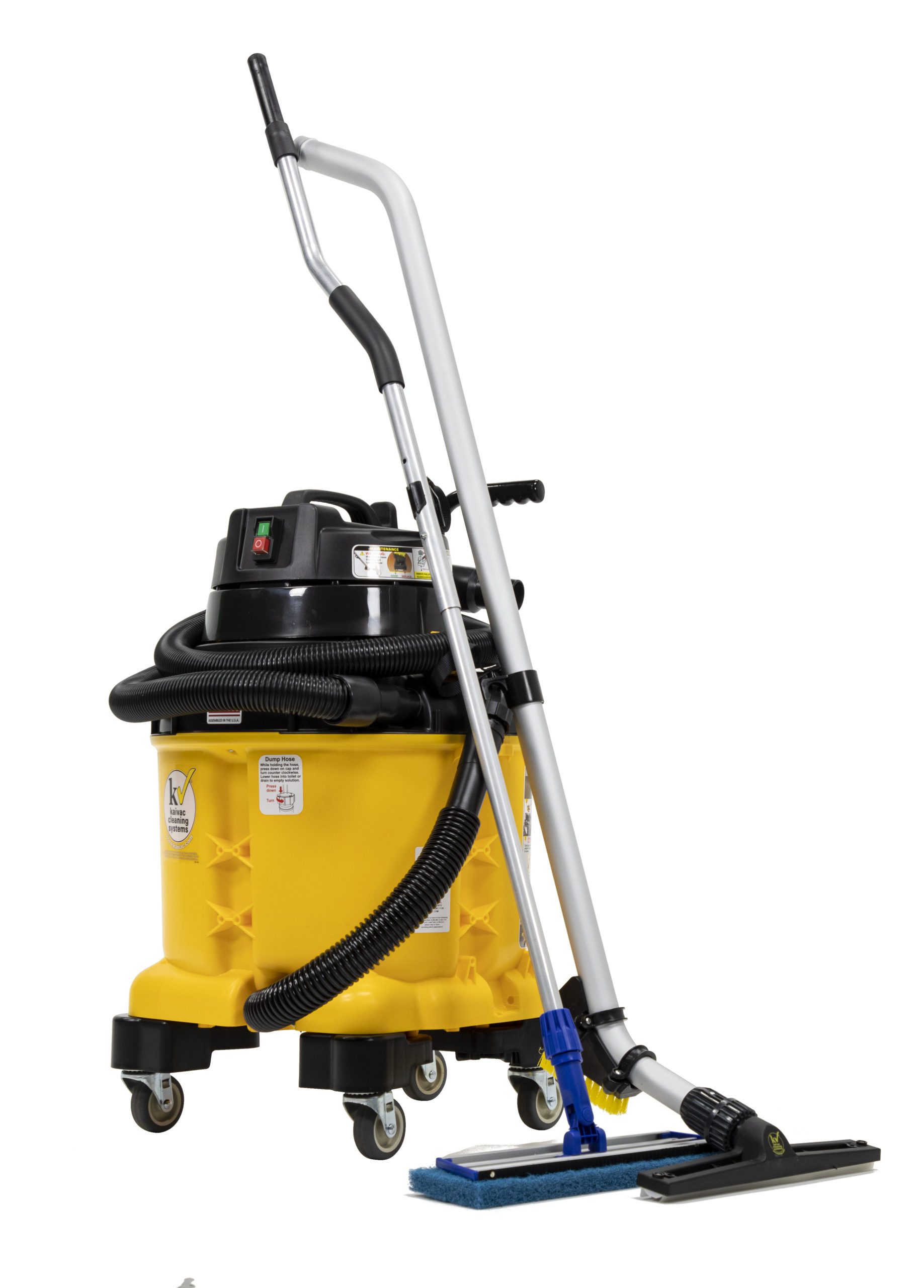 UniVac - Compact Floor Cleaning Machine Cleans Better Than a Mop