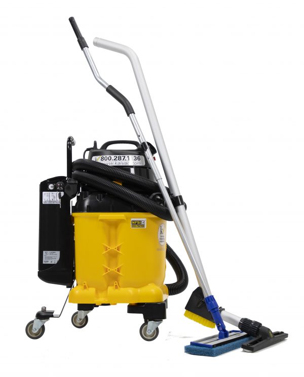 UniVac - Compact Floor Cleaning Machine Cleans Better Than a Mop