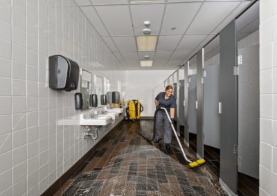 How to Clean Commercial Restroom Tile and Grout Floors