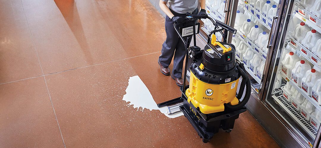 AutoVac spill cleaning