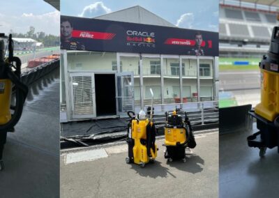 Kaivac Systems Keep VIP Areas Clean at Formula One in Mexico City