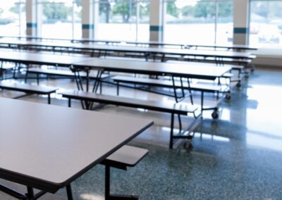 The Best Way to Clean a School Cafeteria