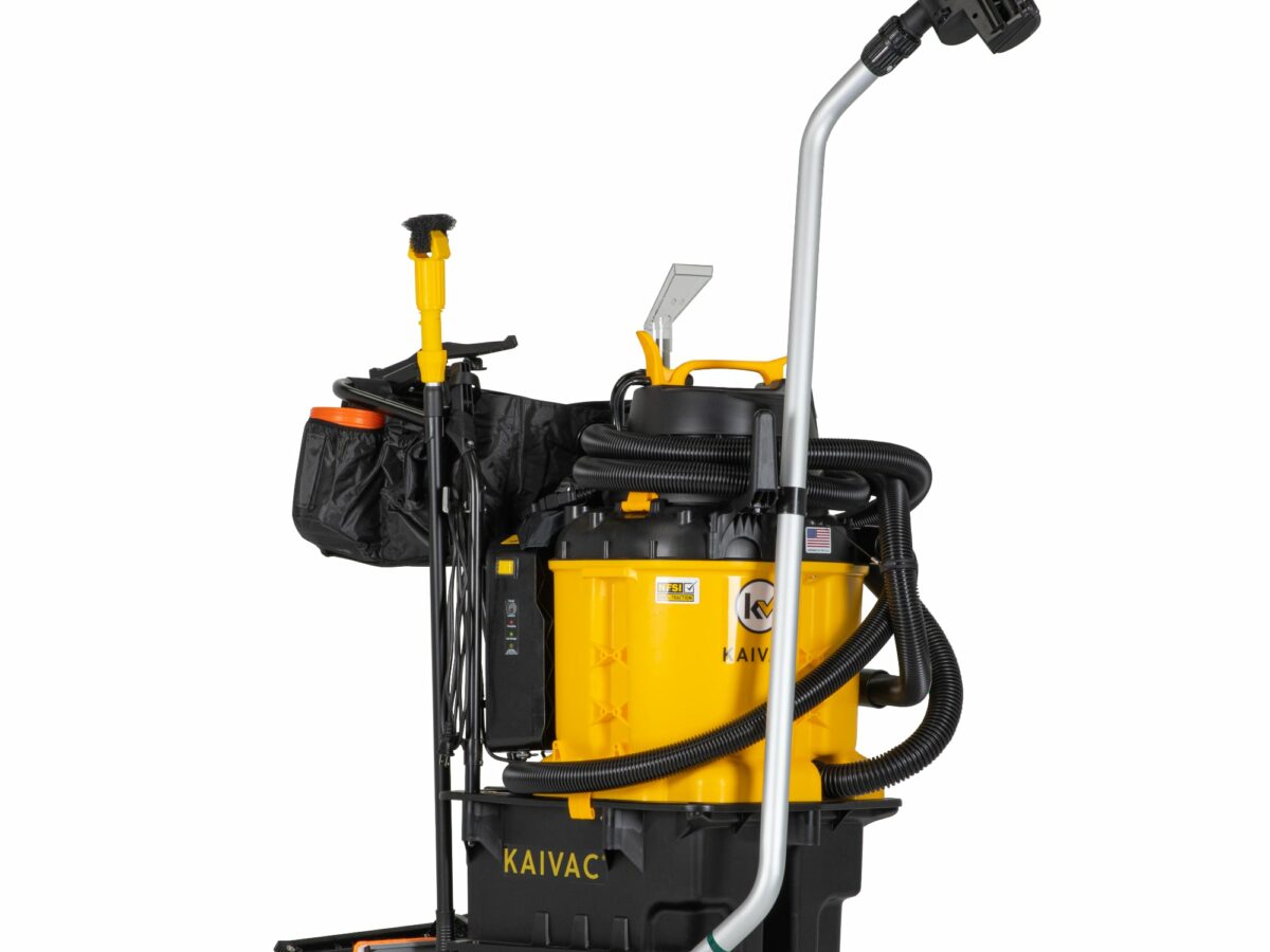 Kaivac® UniVac® Portable Food Service Floor Cleaning Machine (Corded or  Battery Powered Options Available) —