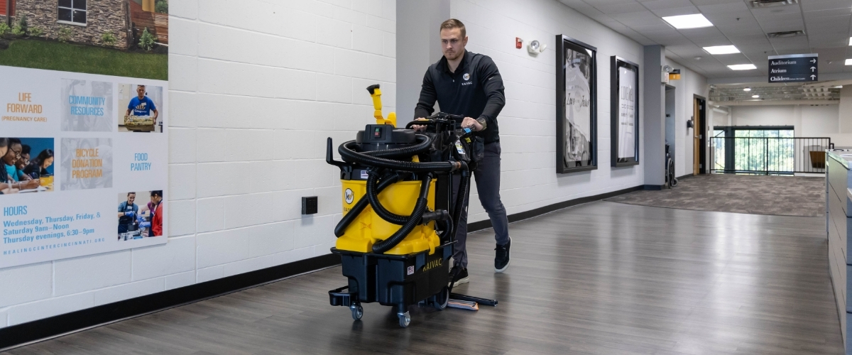 New All Floor cleaning system from Kaivac