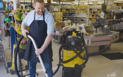 The All Floor from Kaivac, Your Essential, All-In-One Grocery Store Cleaning Tool