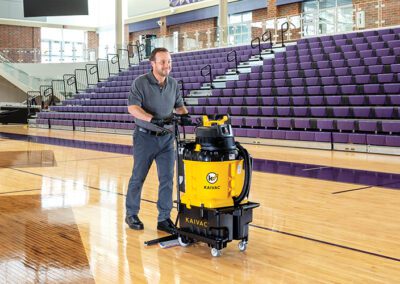 Gym Floor Cleaning Machines Protect the Finish